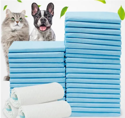 ODM cuscinetti eliminabili non tessuti del cane di superficie di Underpads 60*45cm dell'animale domestico di 5 strati