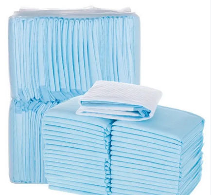 ODM cuscinetti eliminabili non tessuti del cane di superficie di Underpads 60*45cm dell'animale domestico di 5 strati