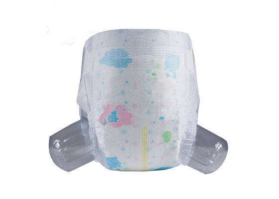 I pannolini molli blu del bambino di ADL con le cinture elastiche hanno impresso Topsheet