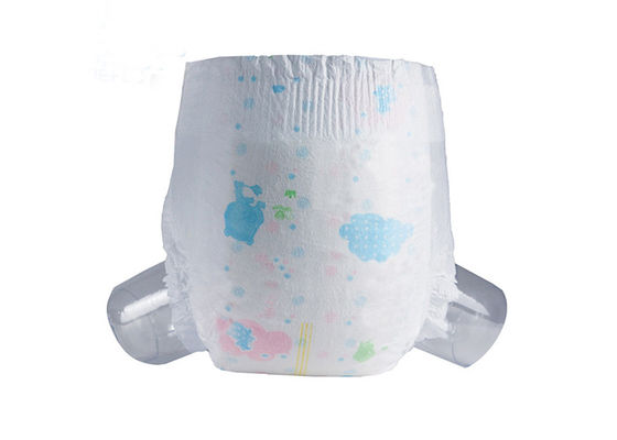 I pannolini molli blu del bambino di ADL con le cinture elastiche hanno impresso Topsheet
