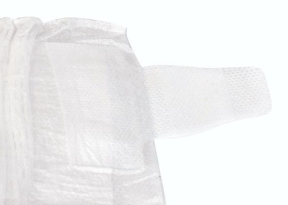 Cintura elastica di ADL del cotone di Topsheet del bambino elastam molle verde del pannolino del grande