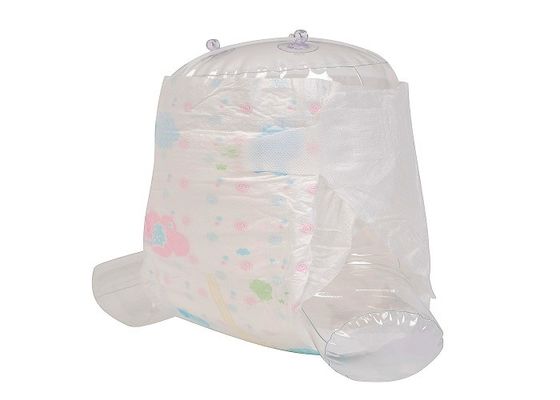 Tessuto molle bianco verde di 3M Side Tape Non del pannolino del bambino di ADL