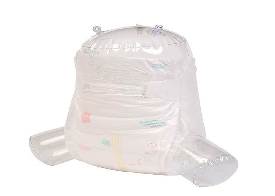 Nastro magico non tessuto 450*320mm dei pannolini molli eccellenti del bambino di SMS su misura