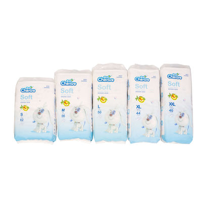 Nastro magico a perfetta tenuta neonato dei pannolini 3D del bambino di superficie asciutto dell'OEM del ODM