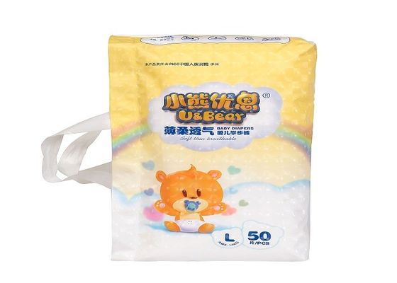 Pannolini respirabili ultra molli del nastro del bambino 32lbs per il neonato
