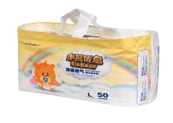 Pannolini respirabili ultra molli del nastro del bambino 32lbs per il neonato