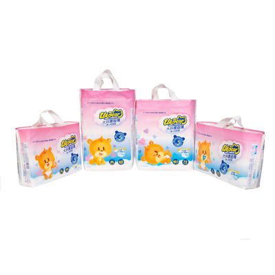 Assorbimento eliminabile dei pannolini 1100ml del neonato del nastro del Velcro dei pp