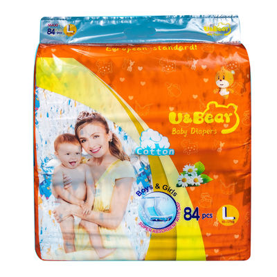 Del neonato 800ml dei pannolini tessuto a grandezza naturale ultra molle Topsheet non