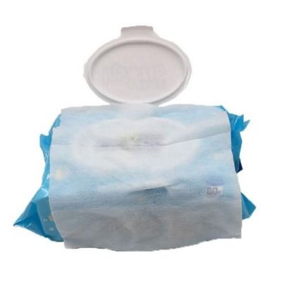 Strofinate bagnate Spunlace biodegradabile Rich In Vitamin E del neonato libero chimico