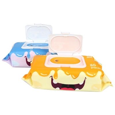 Strofinate bagnate 100pcs del bambino puro normale del modello non tossiche nessun colorante