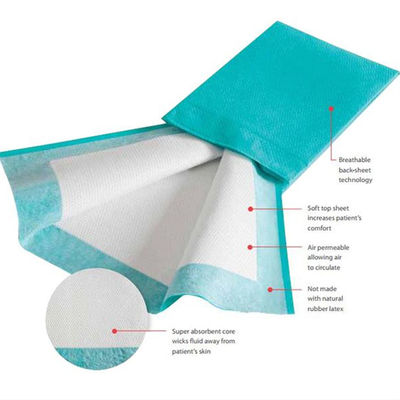 Fodere cambianti eliminabili assorbenti eccellenti del cuscinetto dei cuscini di incontinenza 45*60cm