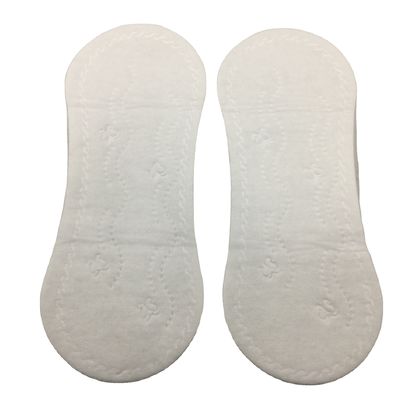 Fondo naturale eccellente della prova della perdita del PE delle fodere delle mutandine della sostanza assorbente 155mm