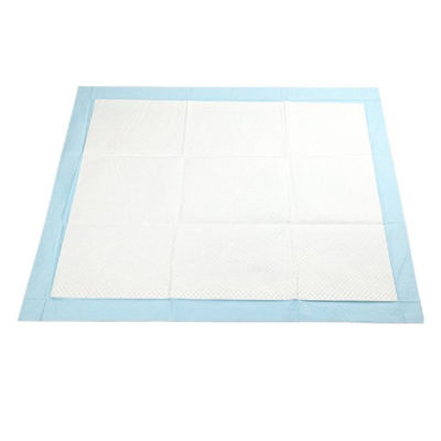 Cuscinetti eliminabili non tessuti blu di superficie asciutti del cucciolo di Underpads 60*150cm dell'animale domestico