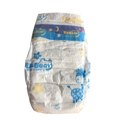 Pannolino molle del bambino tessuto pianura del Giappone Sandia SAP della polpa della lanugine dell'OEM