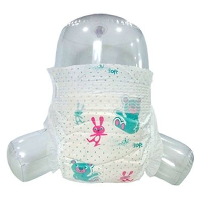 pannolino respirabile molle del bambino di prevenzione della perdita 3D con Topsheet non tessuto idrofilo