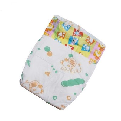 Pannolino molle stampato del bambino di Clothlike Backsheet con la cintura elastica dell'elastam