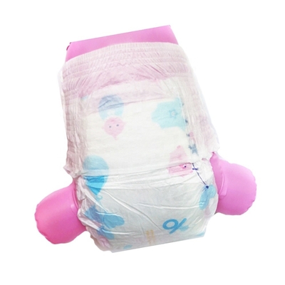 Panno respirabile stampato non tessuto del tessuto 3d del pannolino molle molle del bambino come