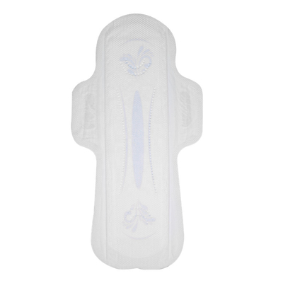 Signora femminile alata Sanitary Napkin di uso di giorno del cuscinetto 245mm del cotone