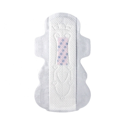 Signora femminile alata Sanitary Napkin di uso di giorno del cuscinetto 245mm del cotone